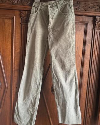 Jeans west Pantalone in velluto vintage