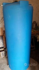 Serbatoio cilindrico polietilene lt 1000 verticale