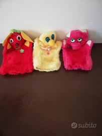 Peluche Marionette burattini vintage 90 'Perlana 