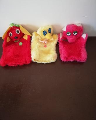 Peluche Marionette burattini vintage 90 'Perlana 