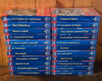 Raccolta 22 vhs Il Grande Cinema di Totò