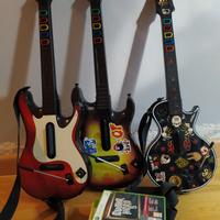 Guitar hero Bundle chitarre + 5 Giochi 