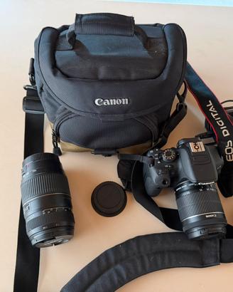 Canon EOS 700D + 2 Obiettivi + Accessori Completa