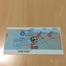 Biglietto Napoli - Genoa 1999/2000