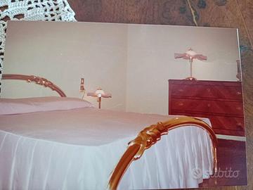 letto ottone liparini + 2 comodini