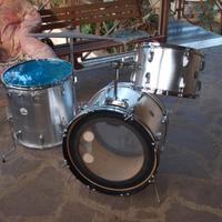 batteria acustica vintage meazzi  jolly anni 60