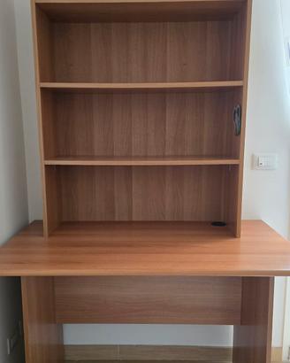 scrivania + libreria