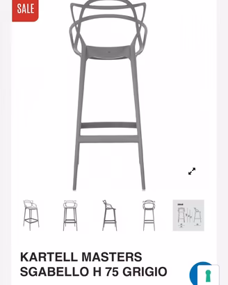 Sgabelli Kartell
