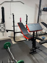 Panca multifunzione palestra