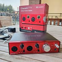 Focusrite Clarett 2 Pre Thunderbolt + Cavo Apple