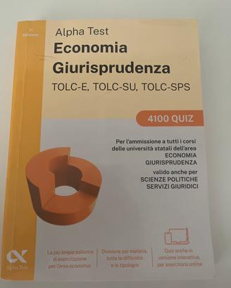 AlphaTest Economia/Giuridprudenza