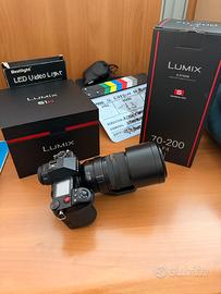 Panasonic Lumix S1H + 70-200 S pro