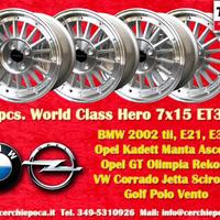 4 pz. cerchi BMW/Opel/VW WCHE 7x15 ET30 BMW 1502-2