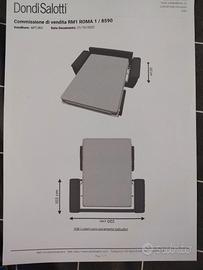 Divano Dondo Salotti come nuovo