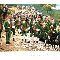 Cartoline Trentino Garda Riva Banda dei Falchi