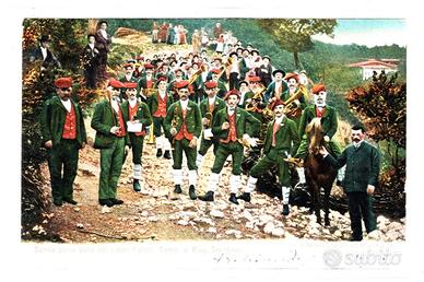 Cartoline Trentino Garda Riva Banda dei Falchi