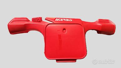 Mascherina frontale portanumero con paramani