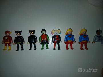 Personaggi DC kinder sorpresa playmobil