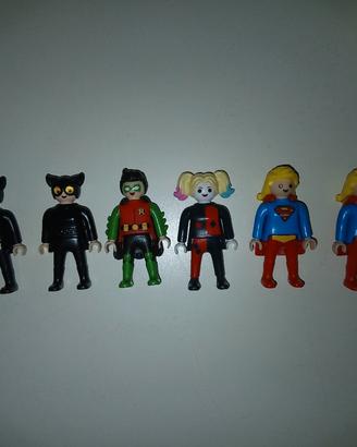 Personaggi DC kinder sorpresa playmobil