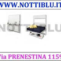 Letto a Scomparsa 2 p Dotto bianco Via PRENESTINA