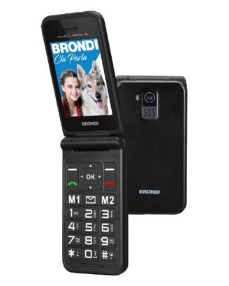 BRONDI AMICO SPECIALE 4G TELEFONO CELLULARE - NERO