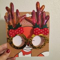 Occhiali da festa natalizi