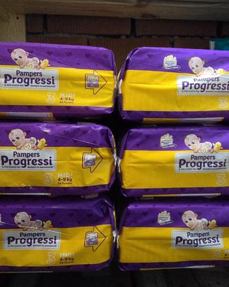 Maxiscorta Pannolini Pampers Taglia 3 Midi-Nuovo