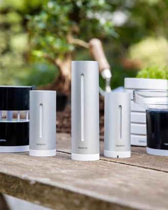 Netatmo stazione meteo + pluviometro (con staffa)