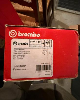 Componenti Freno Nuovi (Pasticche Brembo e Dischi