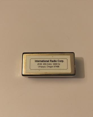  Filtro INRAD International Radio Corp.