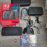 Nintendo Switch 2+ 3 Giochi+Custodia Originale