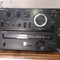 Amplificatore e radio Sanyo dca 401