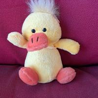 Mini peluche papero/pulcino Pasqua 12 cm