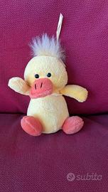 Mini peluche papero/pulcino Pasqua 12 cm