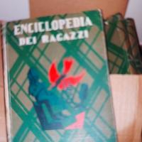 set 12 volumi enciclopedia dei ragazzi 1935