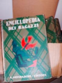 set 12 volumi enciclopedia dei ragazzi 1935