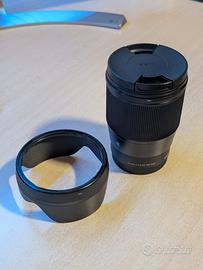 Ottica Sigma 16 mm f 1.4 sony e-mount