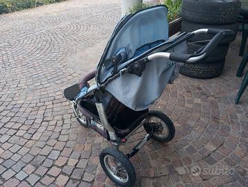  passeggino tre ruote con freno a disco TFK