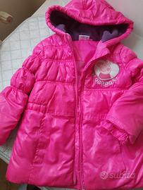 Giubbottino rosa Peppa Pig x bimbe di 3 anni 