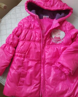 Giubbottino rosa Peppa Pig x bimbe di 3 anni 