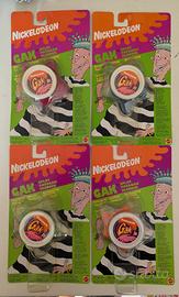 4 blister Gak Nickelodeon Mattel 1993 