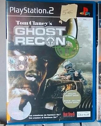Gioco PS2 Ghost Recon