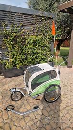 Passeggino/carrello bici cani Argo misura M