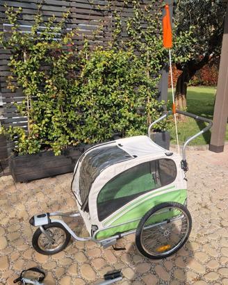 Passeggino/carrello bici cani Argo misura M