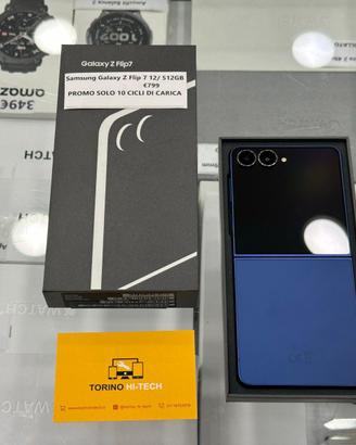 Samsung Galaxy Z Flip 7 12/ 512GB - PROMO 10 CICLI