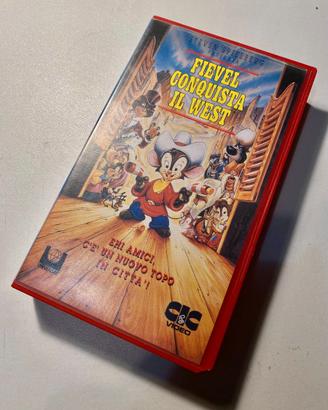 Videocassetta VHS Fievel conquista il West 1991