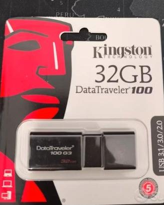 Pendrive Kingston USB 32Gb