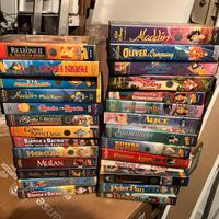 Lotto 30 VHS Disney in italiano - da collezione