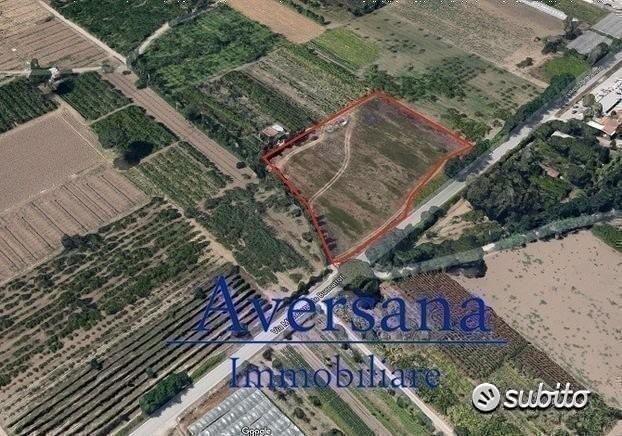 Terreno agricolo di 8950 mq con fronte starda