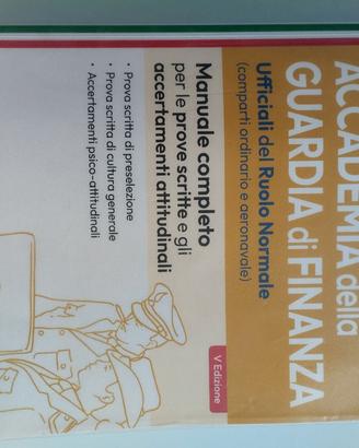 manuale x concorso guardia di finanza